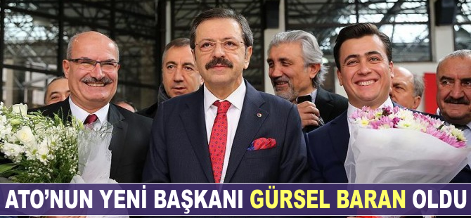 ATO'nun yeni başkanı Gürsel Baran oldu