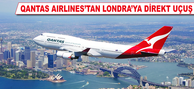 Qantas Airlines'tan bir ilk!