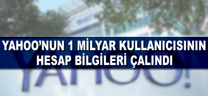 Yahoo'nun 1 milyar kullanıcısının hesap bilgileri çalındı