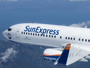 SunExpress'in yeni uçağı test uçuşlarına başladı
