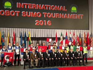 'Sumo robot' yarışında Türkiye yine birinci