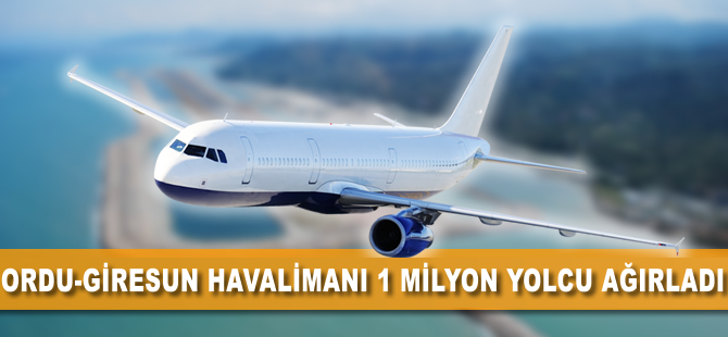 Deniz üzerine kurulan havalimanı 1 milyon yolcu ağırladı