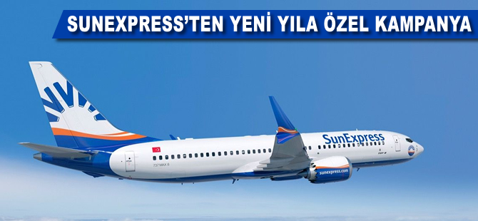 SunExpress’ten yeni yıla özel kampanya