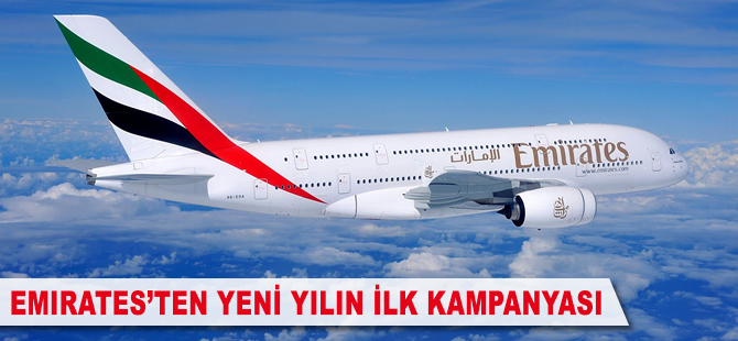 Emirates’ten yeni yılın ilk kampanyası