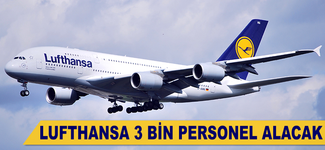 Lufthansa 3 bin personel alacak