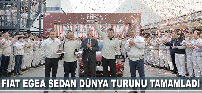 Fiat Egea Sedan dünya turunu tamamladı