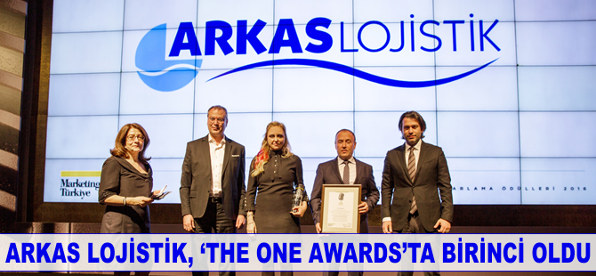 Arkas Lojistik “The One Awards”ta birinci oldu