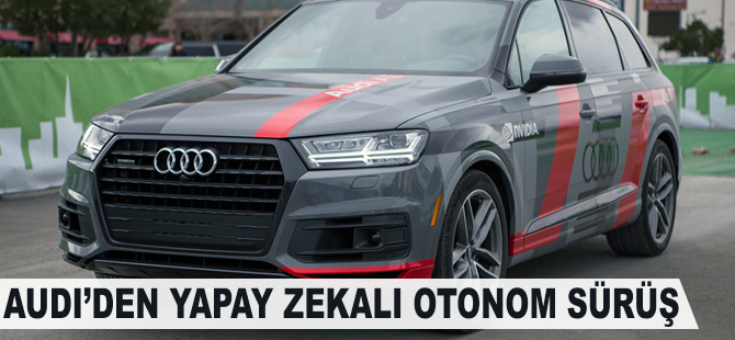 Audi’den yapay zekalı otonom sürüş