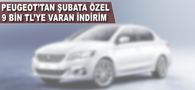 Peugeot'dan şubata özel 9 bin TL'ye varan indirim