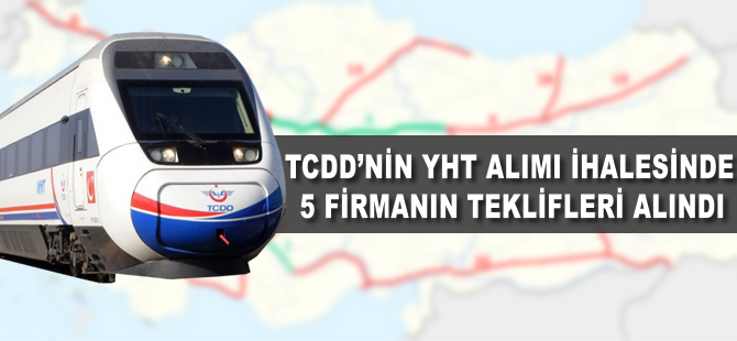 TCDD’nin 10 adet Yüksek Hızlı Tren alımı ihalesi gerçekleşti
