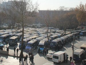 Güvenpark'taki minibüs durakları için yeni proje