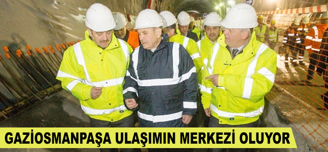 Gaziosmanpaşa ulaşımın merkezi oluyor