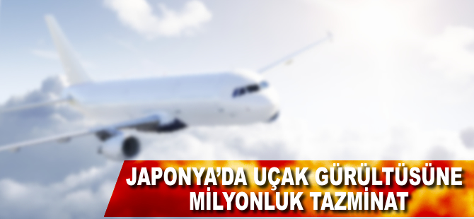 Japonya'da uçak gürültüsüne tazminat