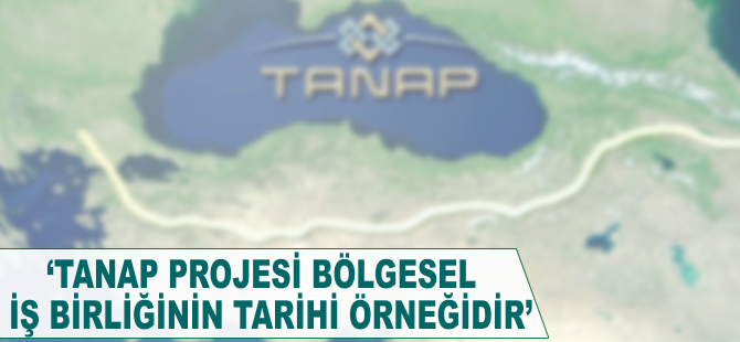 'TANAP projesi bölgesel iş birliğinin tarihi örneğidir'