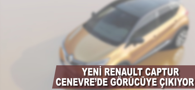 Yeni Renault Captur Cenevre'de görücüye çıkıyor