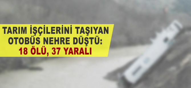 Panama'da tarım işçilerini taşıyan otobüs nehre düştü: 18 ölü, 37 yaralı
