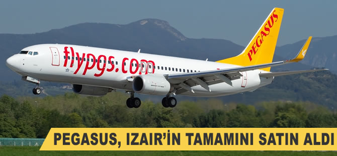 Pegasus, İzair'in tamamını aldı
