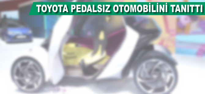 Toyota pedalsız otomobilini tanıttı