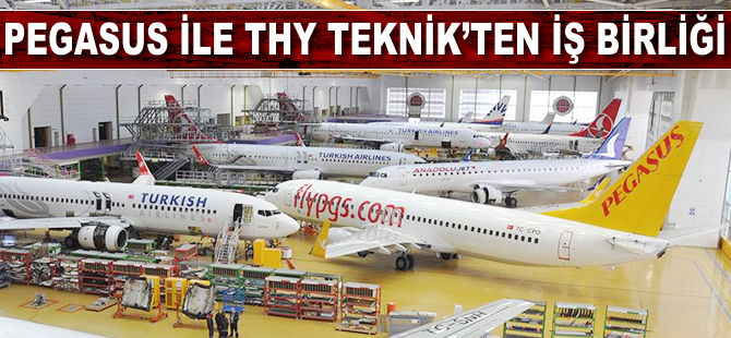 Pegasus ile THY Teknik'ten iş birliği anlaşması