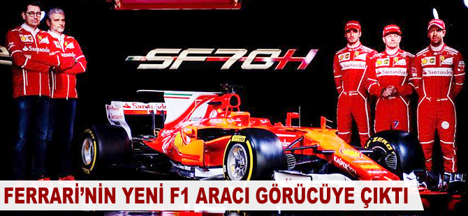 Ferrari'nin yeni F1 aracı görücüye çıktı