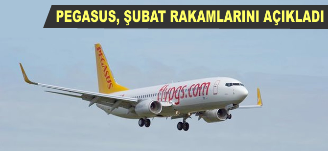 Pegasus Havayolları Şubat rakamlarını açıkladı