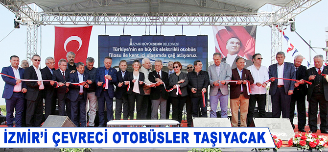 İzmir’i çevreci otobüsler taşıyacak