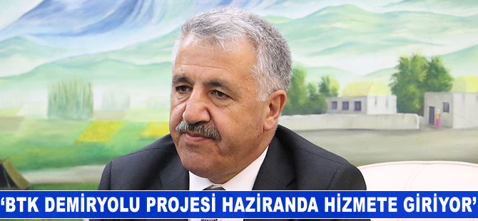 'Bakü-Tiflis-Kars Demiryolu Projesi haziranda devreye giriyor'