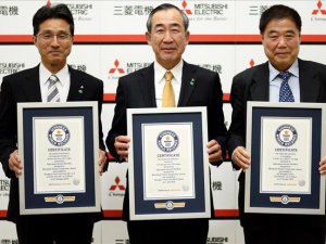 Mitsubishi Electric 3 dalda Guinness Dünya Rekoru kırdı
