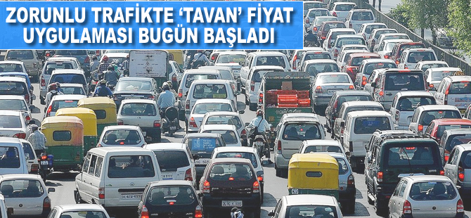 Zorunlu trafik sigortasında 'tavan' fiyat uygulaması bugün başladı