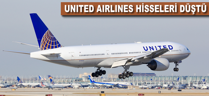 United Airlines hisseleri düştü