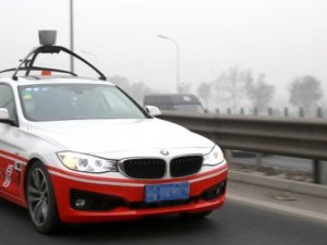 Çin'in sürücüsüz aracı testi geçti