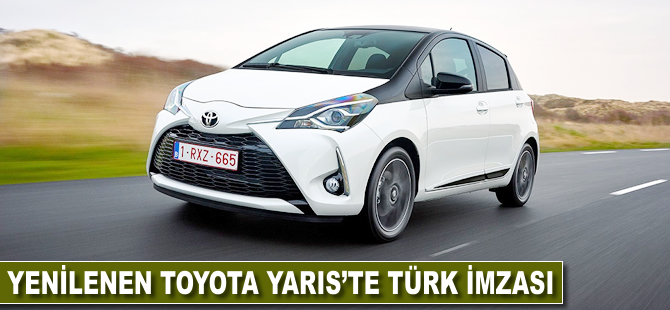 Yenilenen Toyota Yaris'te Türk imzası