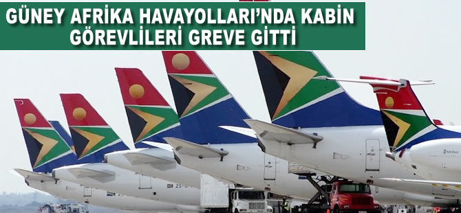 SAA'da kabin görevlileri greve gitti