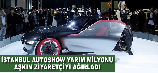İstanbul Autoshow yarım milyonu aşkın ziyaretçiyi ağırladı
