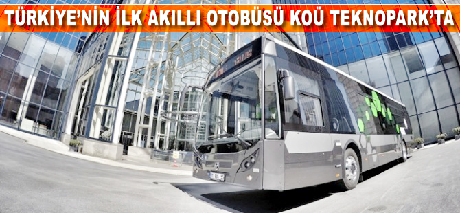 Türkiye'nin ilk akıllı otobüsü, KOÜ Teknopark'ta
