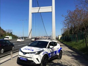 Boğaz köprülerinde devriye görevi Toyota C-HR Hybrid'in