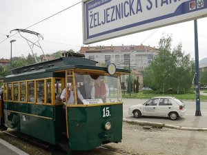 'Nostalji' tramvay Saraybosna sokaklarında