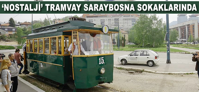 'Nostalji' tramvay Saraybosna sokaklarında